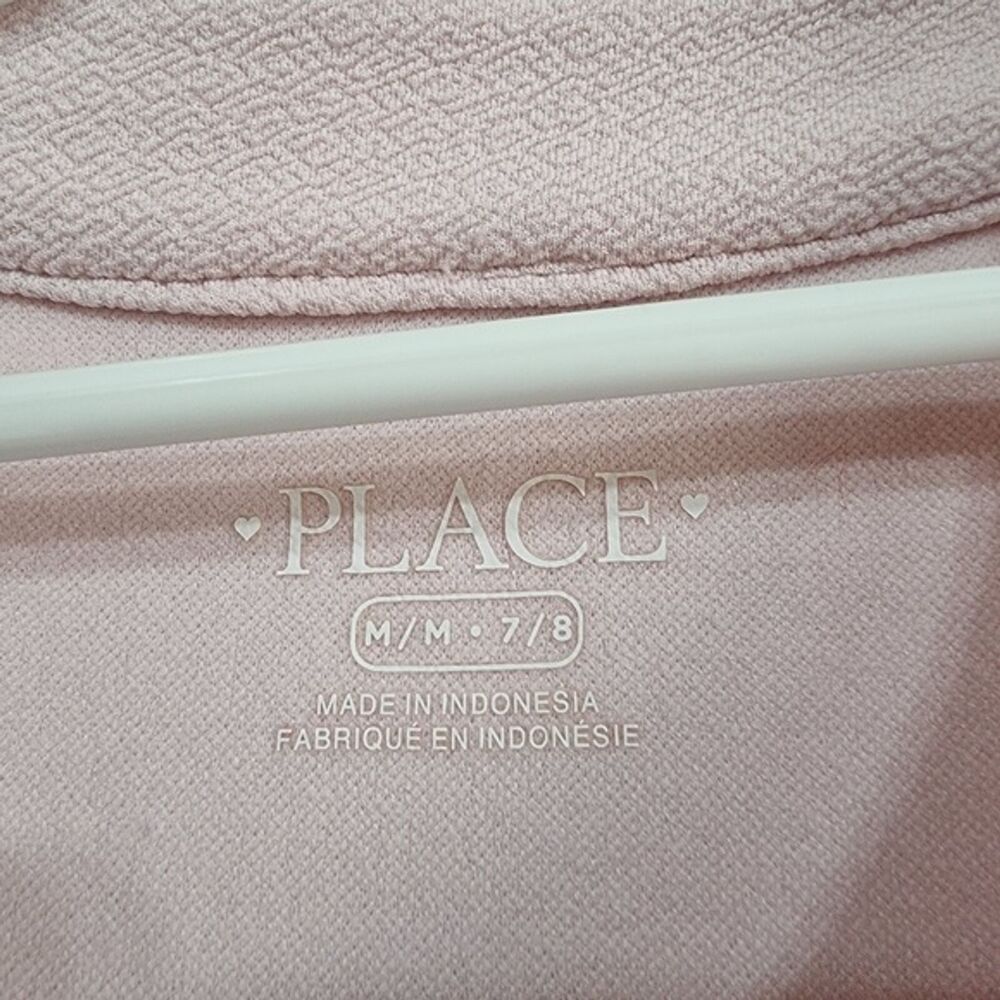 Children's Place Light Pink Jeweled Neckline Sleeveless Dress Size 7/8 - Picture 4 of 4